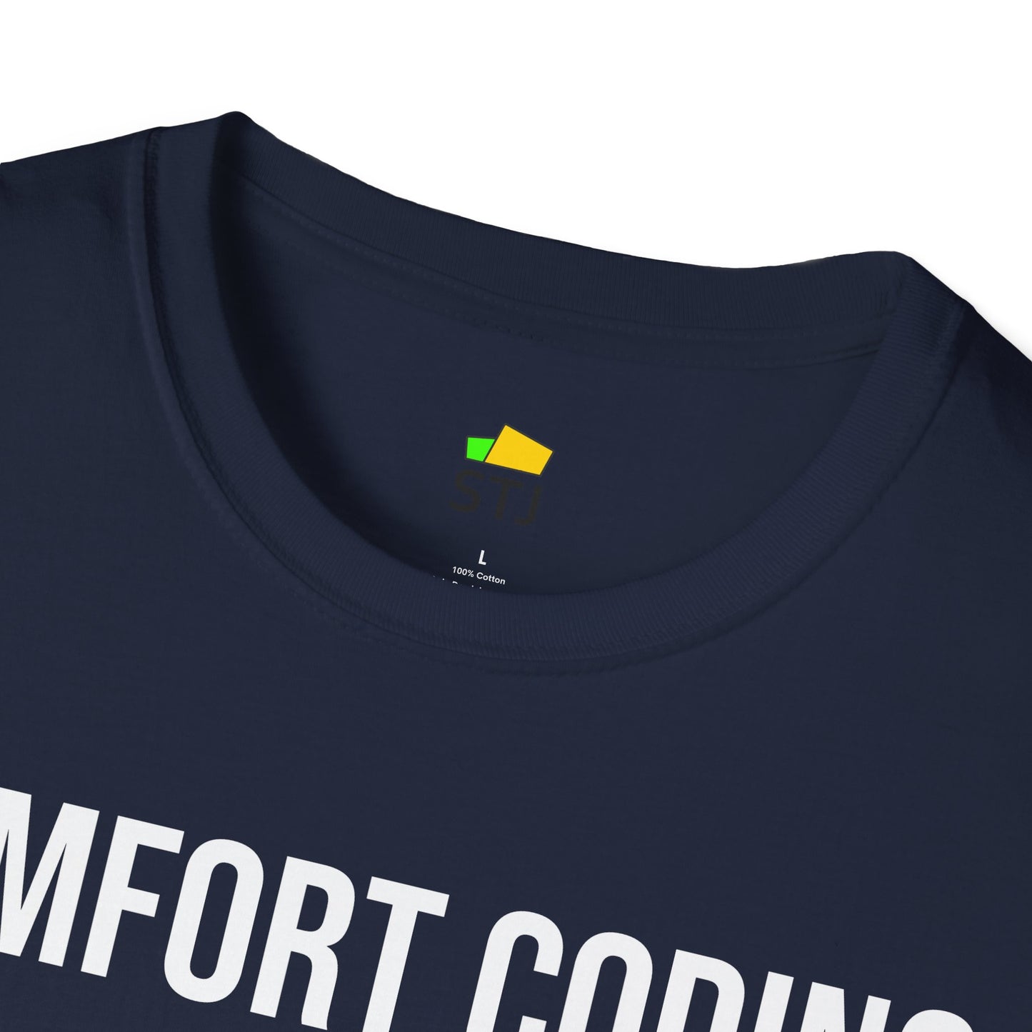 Coder Shirt – "Comfort Coding" – Programming T-Shirt for Developers