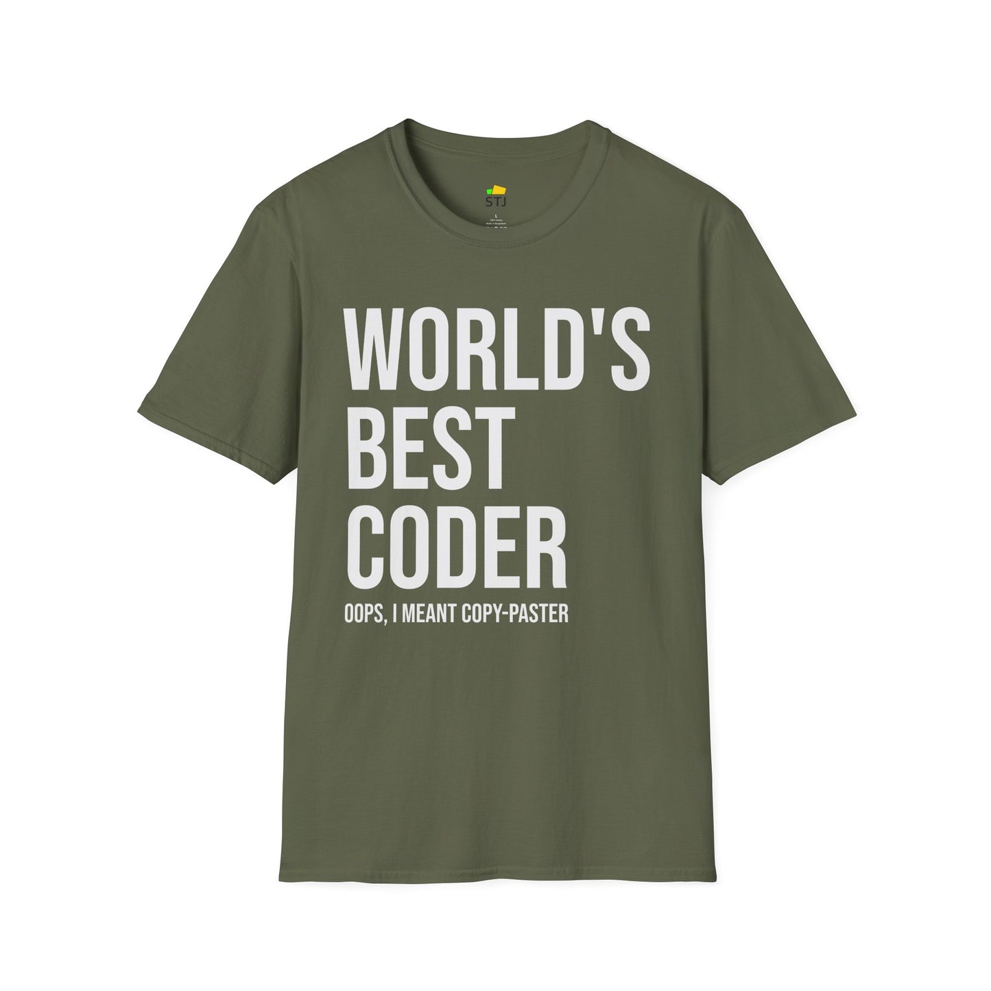 World's Best Coder... Oops, I Meant Copy-Paster – Funny Programmer T-Shirt