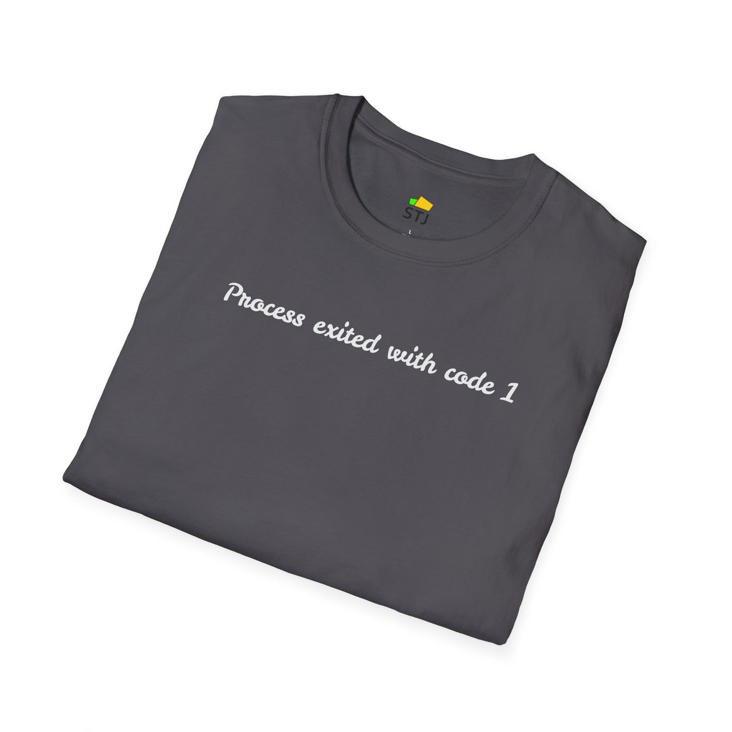 Process Exited with Code 1 – Funny Coder Shirt | Debugging Mystery Edition