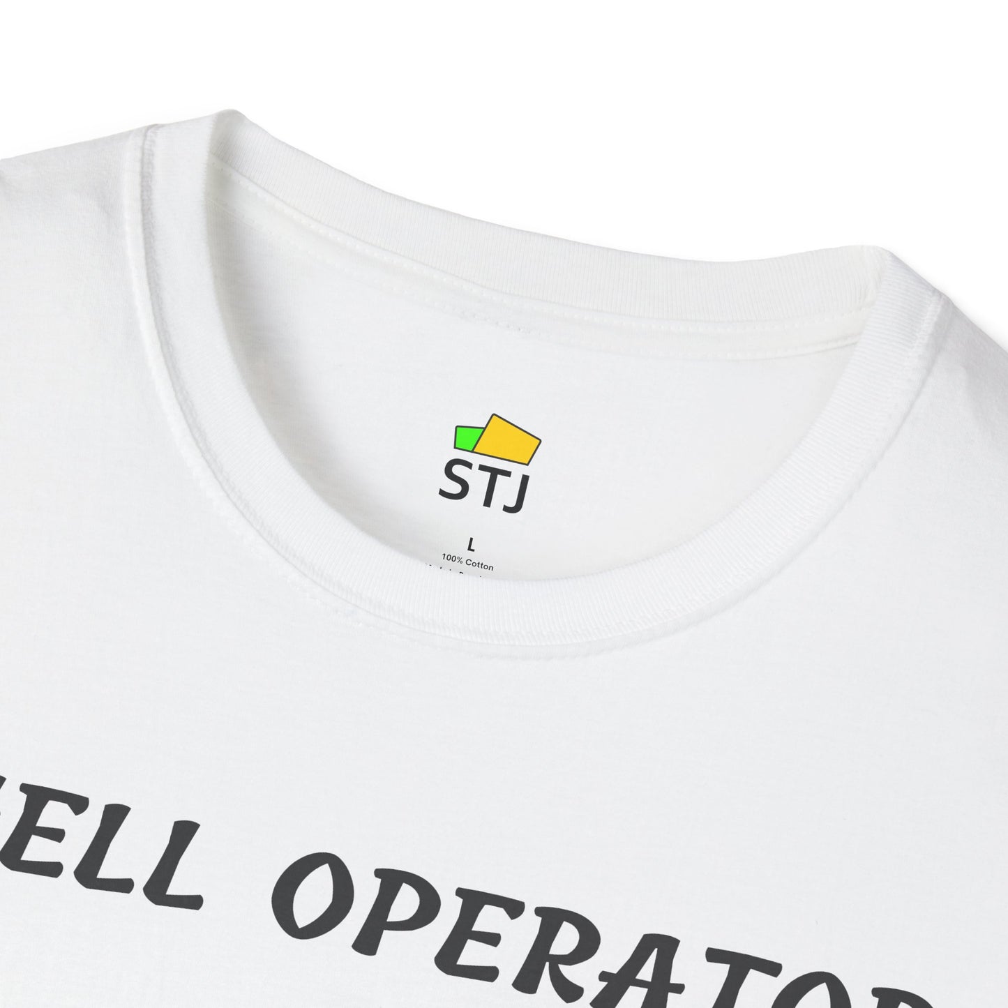 Shell Operator – Funny Programmer T-Shirt with Sea Shell Illustration