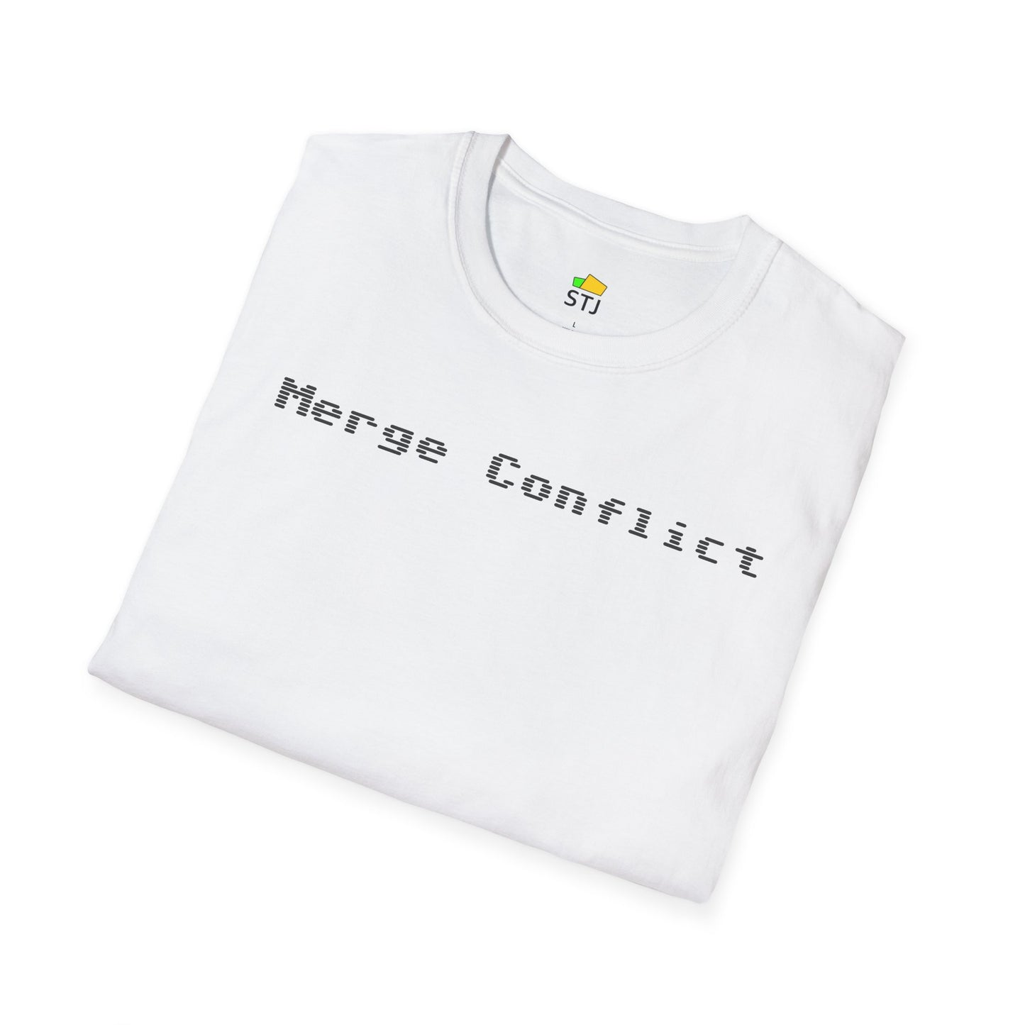 Merge Conflict – Funny Coder Shirt | Git Struggles & Developer Humor