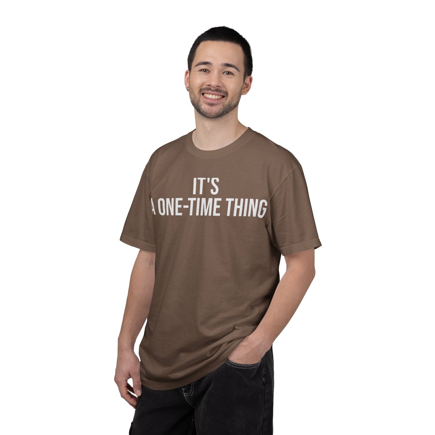 It’s a One-Time Thing – Programmer Humor T-Shirt | Comfort Colors 1717