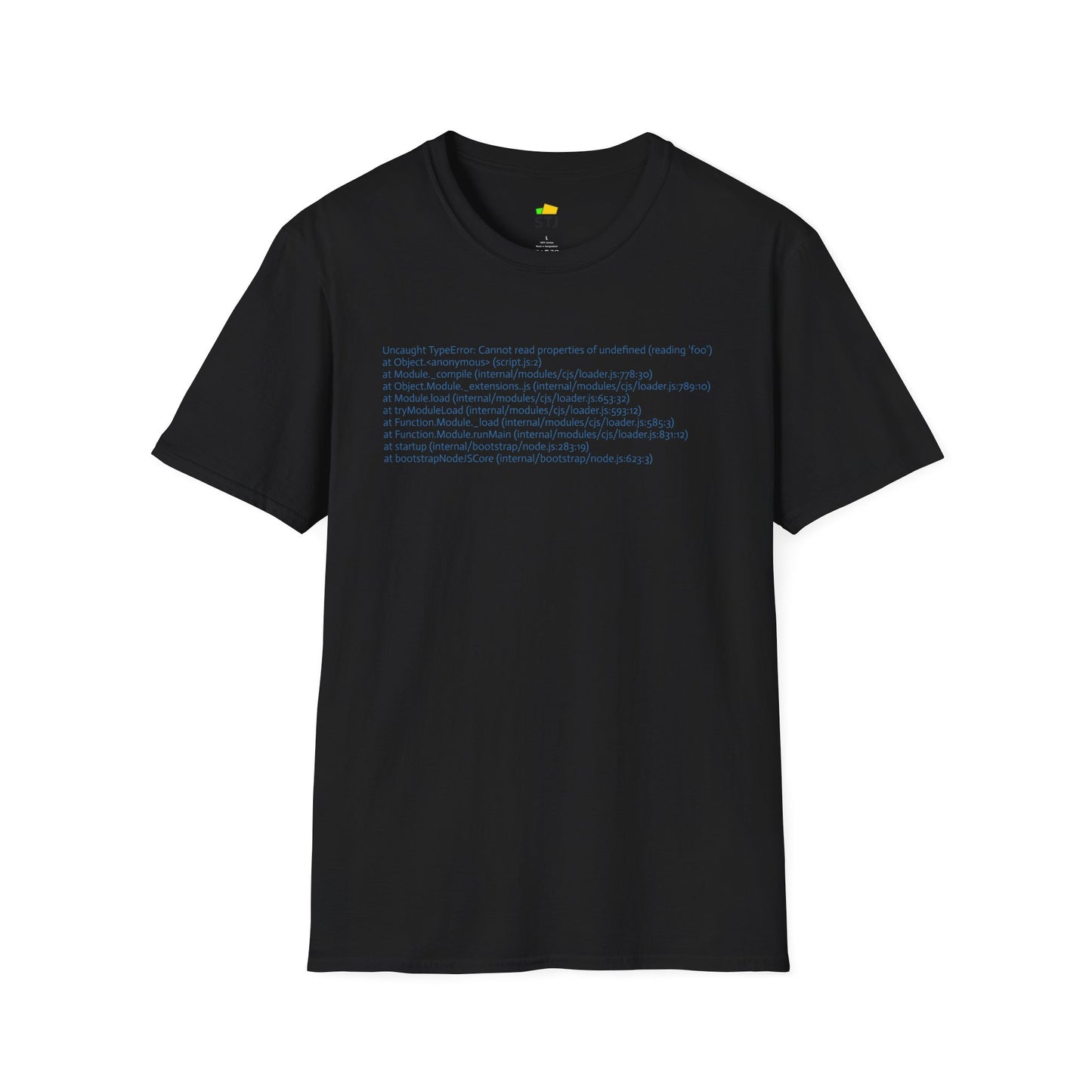 Uncaught TypeError – Funny JavaScript Coder Shirt | Debugging Nightmare Edition