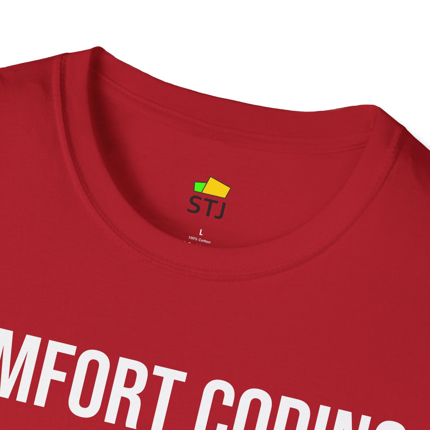 Coder Shirt – "Comfort Coding" – Programming T-Shirt for Developers