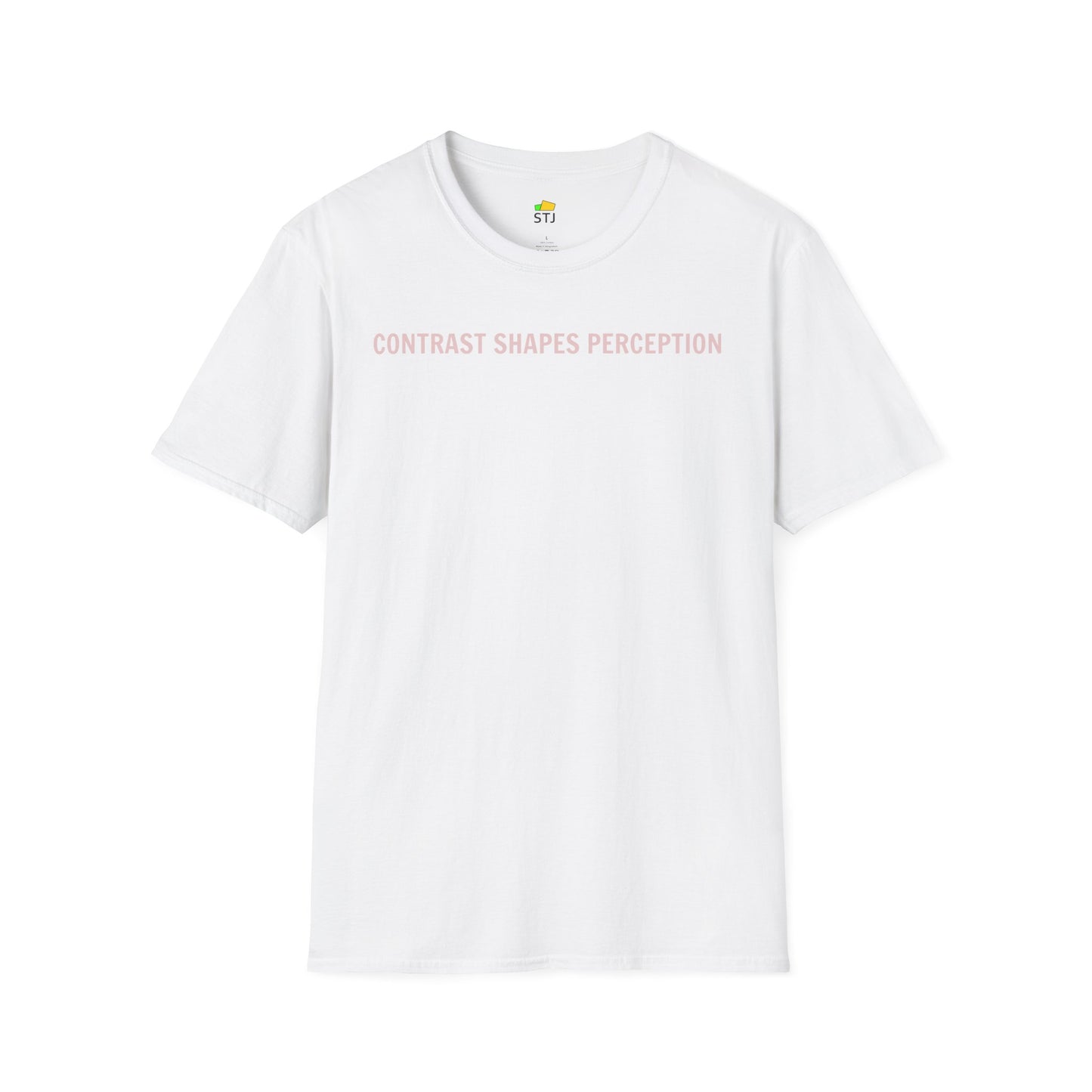 Contrast Shapes Perception - Statement T-Shirt for Frontend Developers  UX Designers