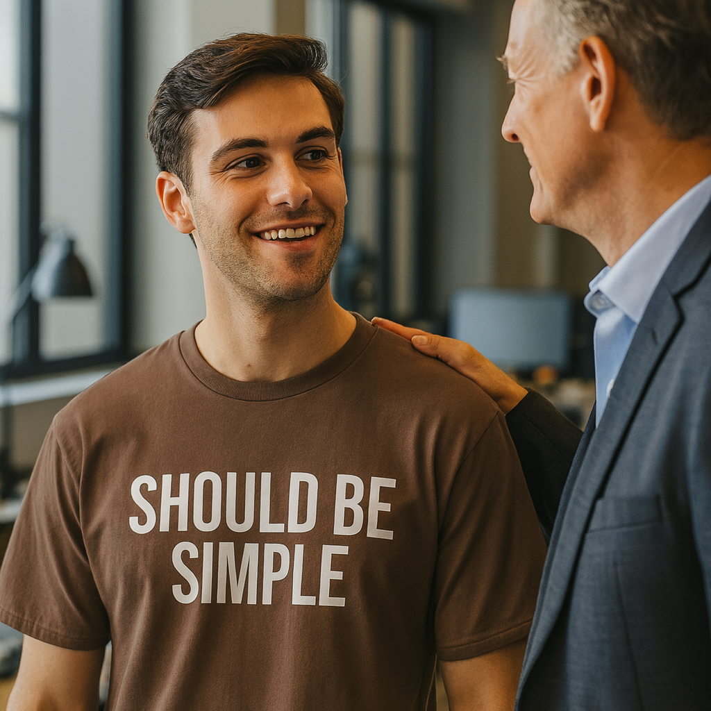 Should Be Simple. – Coding & Programmer Humor T-Shirt | Comfort Colors 1717