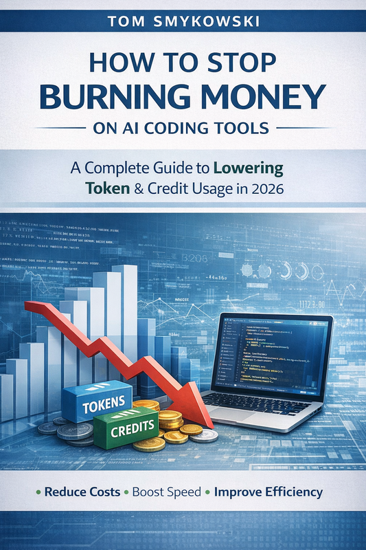 AI Coding Cost Optimization – Stop Burning Tokens & Credits (2026 Guide) – Ebook, PDF – For Developers & Engineering Teams