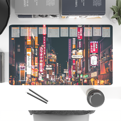 XXL Japanese Desk Mat – 100 Essential Japanese Words & Phrases for Easy Learning | Perfect for Language Lovers